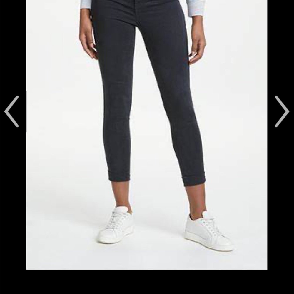 J Brand Navy blue Anja cropped pants - size 27